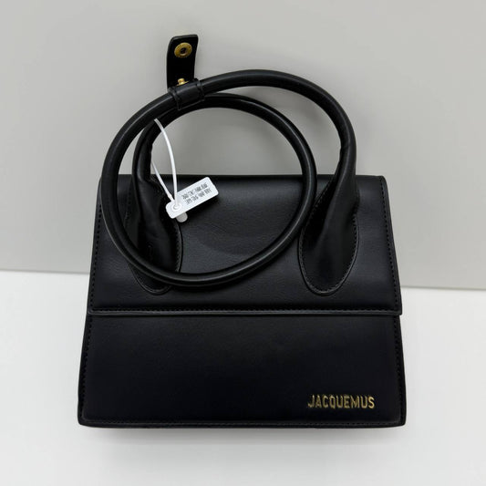 Jacquemus Le Chiquito Noeud Tote Black Handbag Womens Best Sale UK Reps AAA Quality