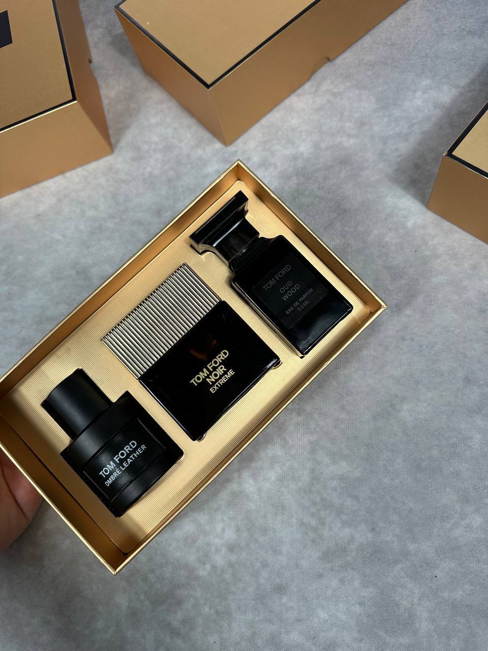 Tom Ford Noir Intense Noir Extreme 3 in 1 Set Perfume Giftset For Men Best Sale UK Rep AAA Quality