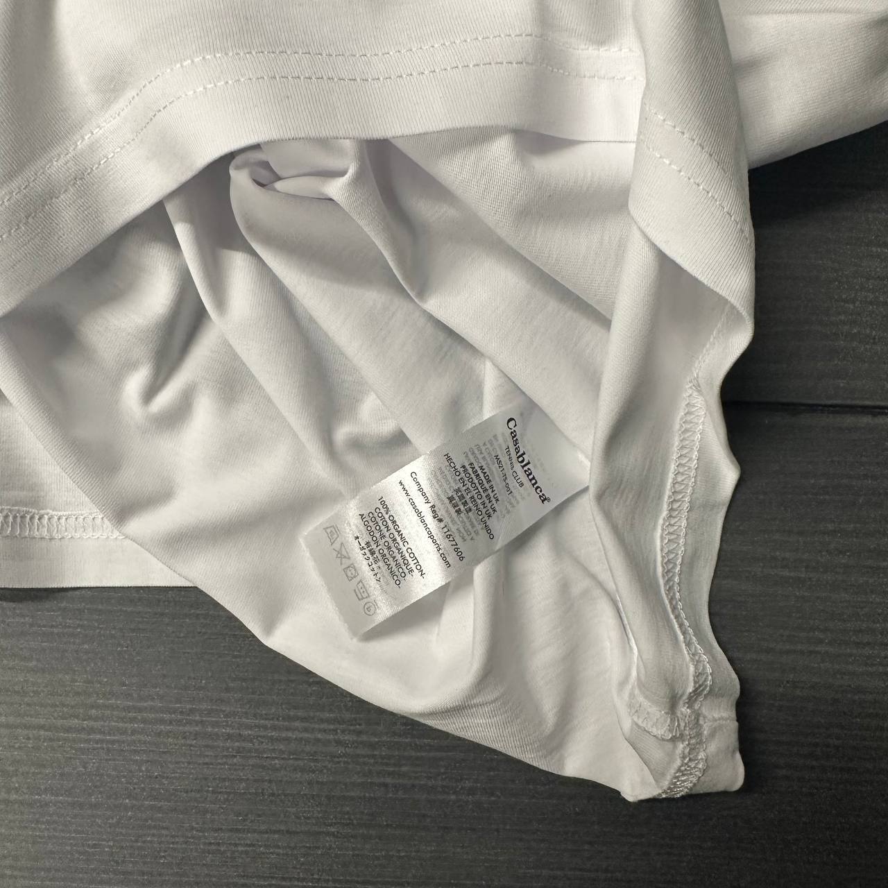 Casablanca For The Peace Le Joueur Printed T-Shirts Mens in 2 Colors Best Sale UK Rep AAA Quality