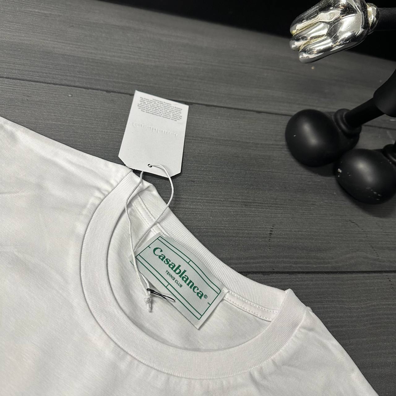 Casablanca For The Peace Le Joueur Printed T-Shirts Mens in 2 Colors Best Sale UK Rep AAA Quality