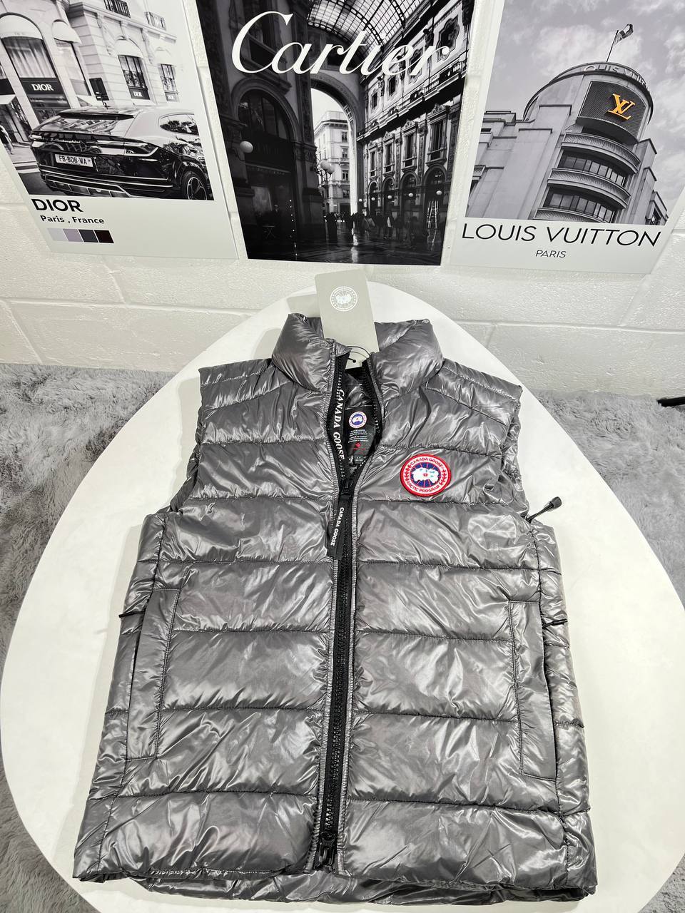Canada Goose Puffer Crofton Vest Mens Gilets in Multiple Colors Best Sale UK Reps AAA Quality