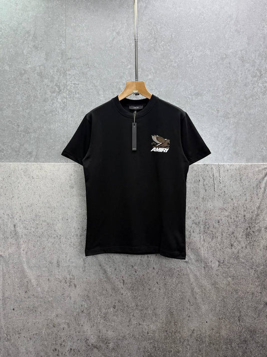 Amiri Vintage Pegasus Short Sleeve T-Shirts Mens in 2 Colors Best Sale UK Reps AAA Quality