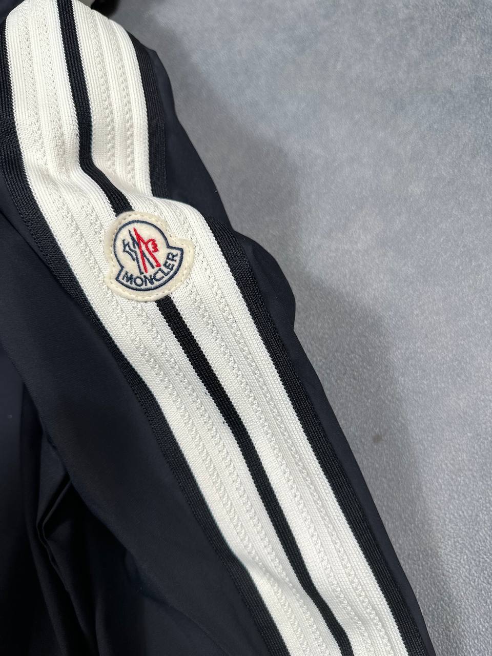 Moncler Navy Blue Mens Jackets Lite Windbreaker UK Reps AAA Quality Best Sale
