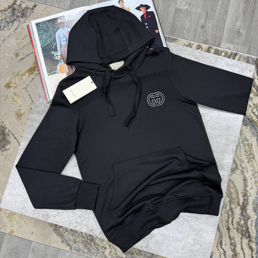 Gucci Interlocking G Cotton Jersey Hoodie Mens in Multiple Colors Best Sale UK Reps AAA Quality