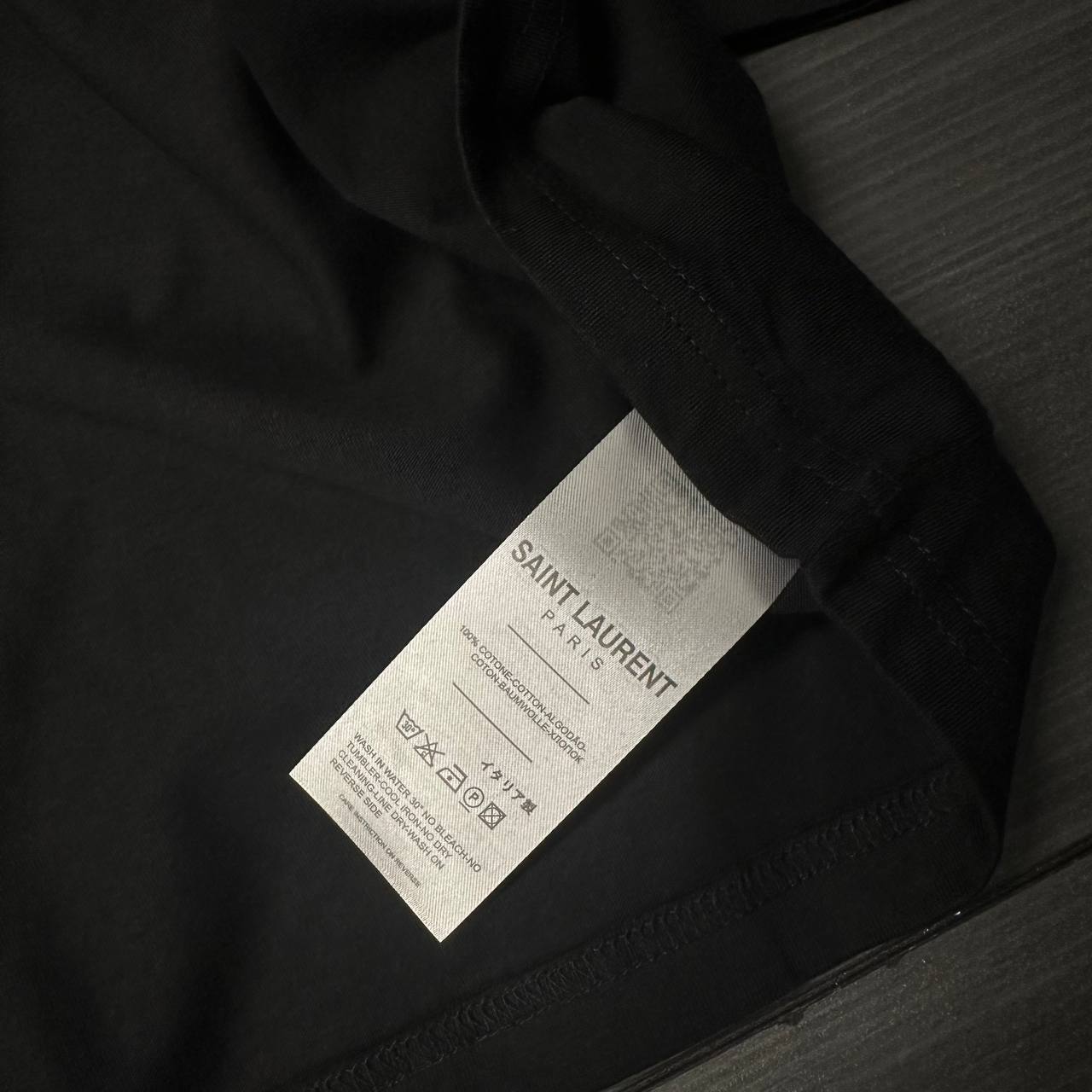 Saint Laurent YSL Embroidery On The Chest Logo Mens T-Shirts in 2 Colors Best Sale UK Reps AAA Quality