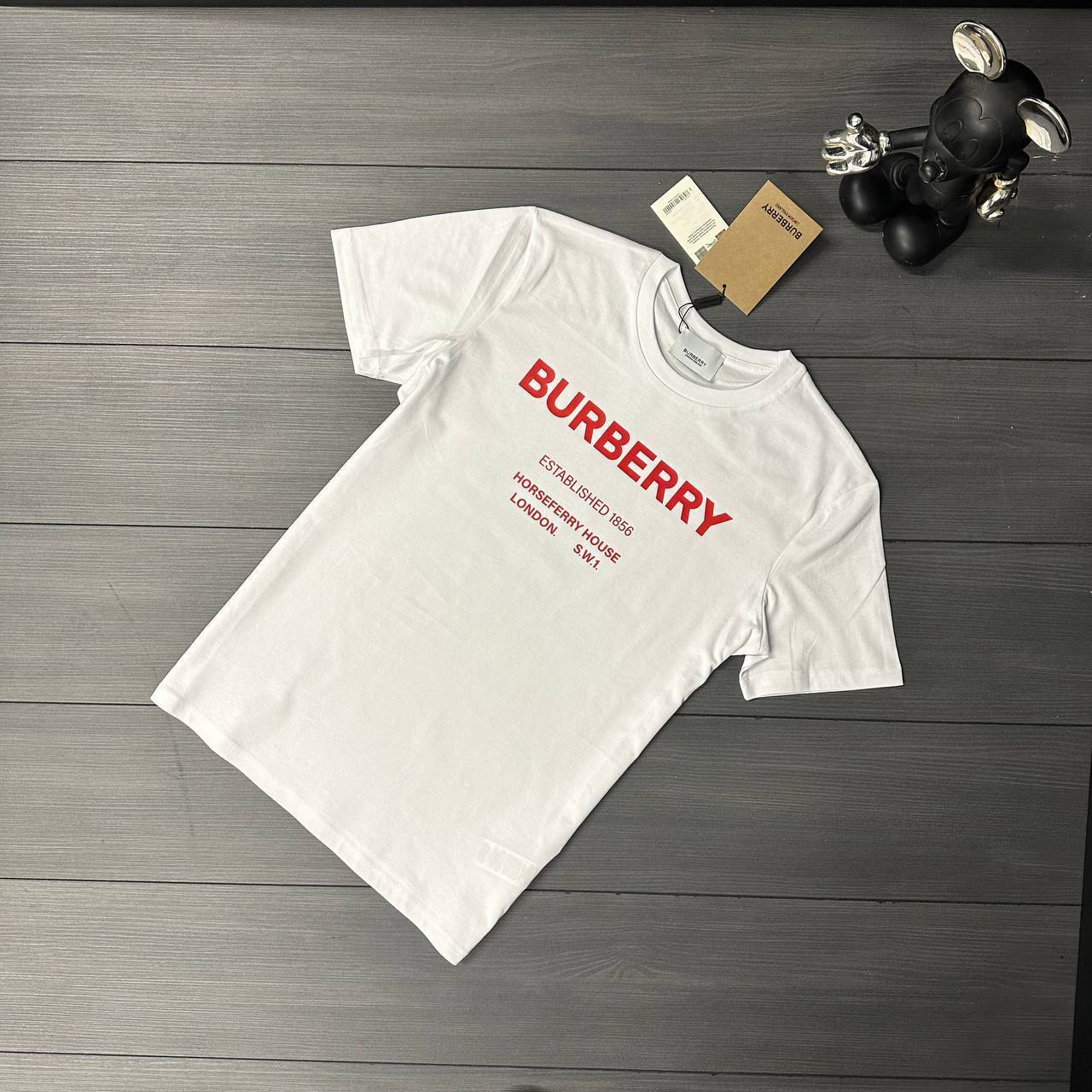 Burberry Horseferry Print Cotton Short Sleeve Mens T-Shirts in 2 Colors Best Sale UK Reps AAA Quality