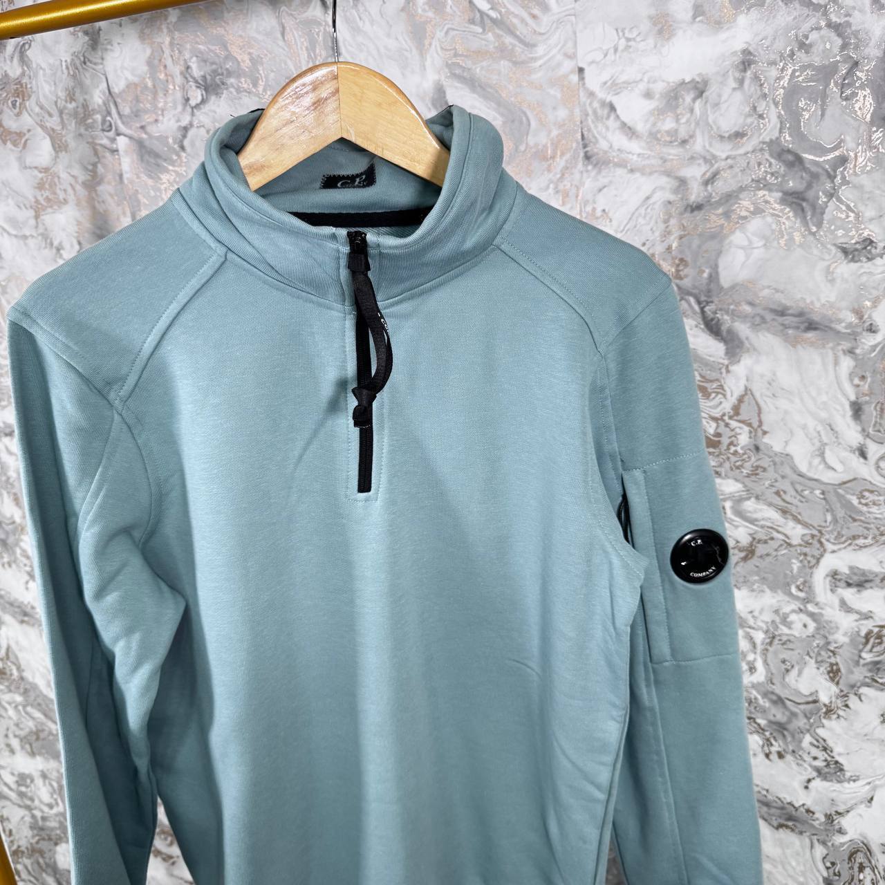 C.P. Company Light Fleece Zip Jumpers Mens in Multiple Colors Best Sale UK Reps AAA Quality