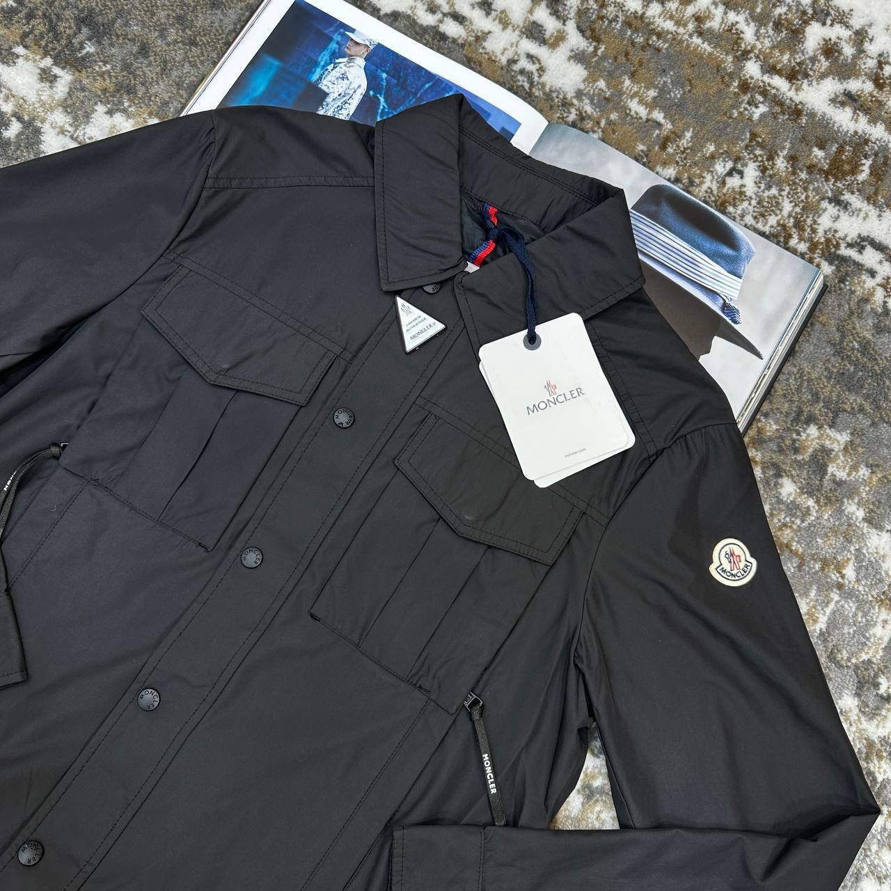 Moncler Frema Micro Soft Shirt Jackets Mens in Multiple Colors Best Sale UK Reps AAA Quality