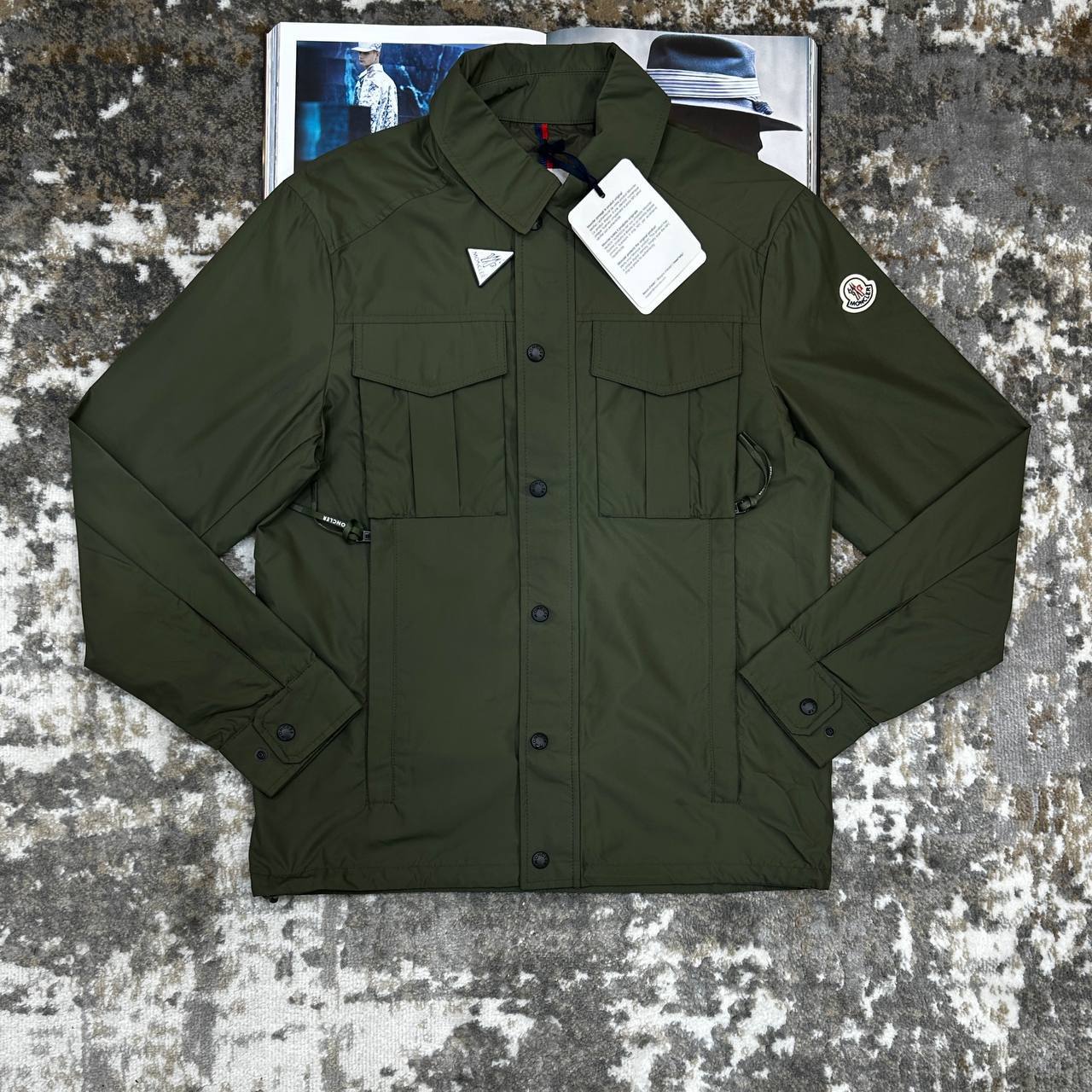 Moncler Frema Micro Soft Shirt Jackets Mens in Multiple Colors Best Sale UK Reps AAA Quality