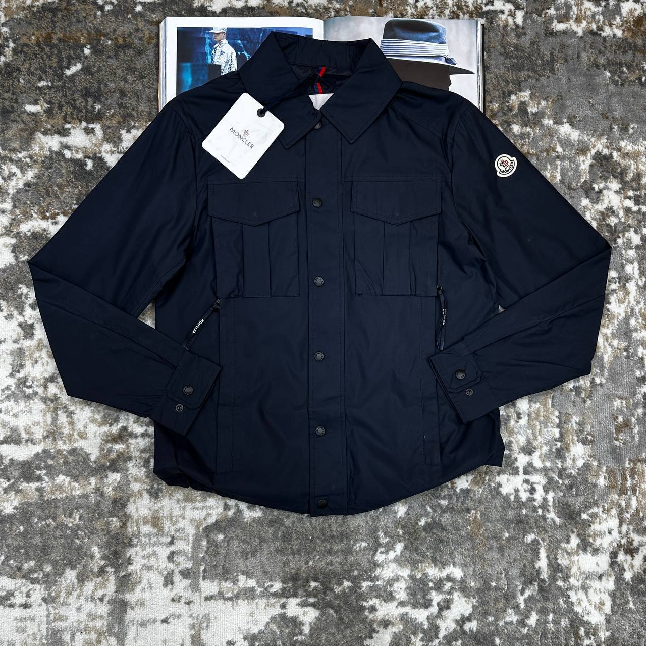 Moncler Frema Micro Soft Shirt Jackets Mens in Multiple Colors Best Sale UK Reps AAA Quality