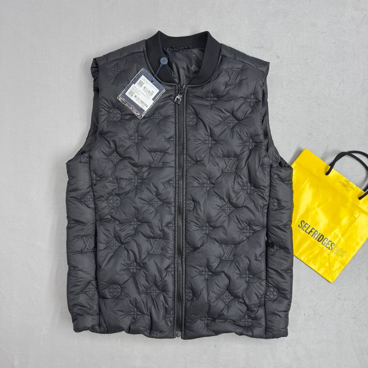 Louis Vuitton Monogram Quilted Nylon Gilet Fit Sporty Wear Mens in 2 Colors UK Replica AAA Quality