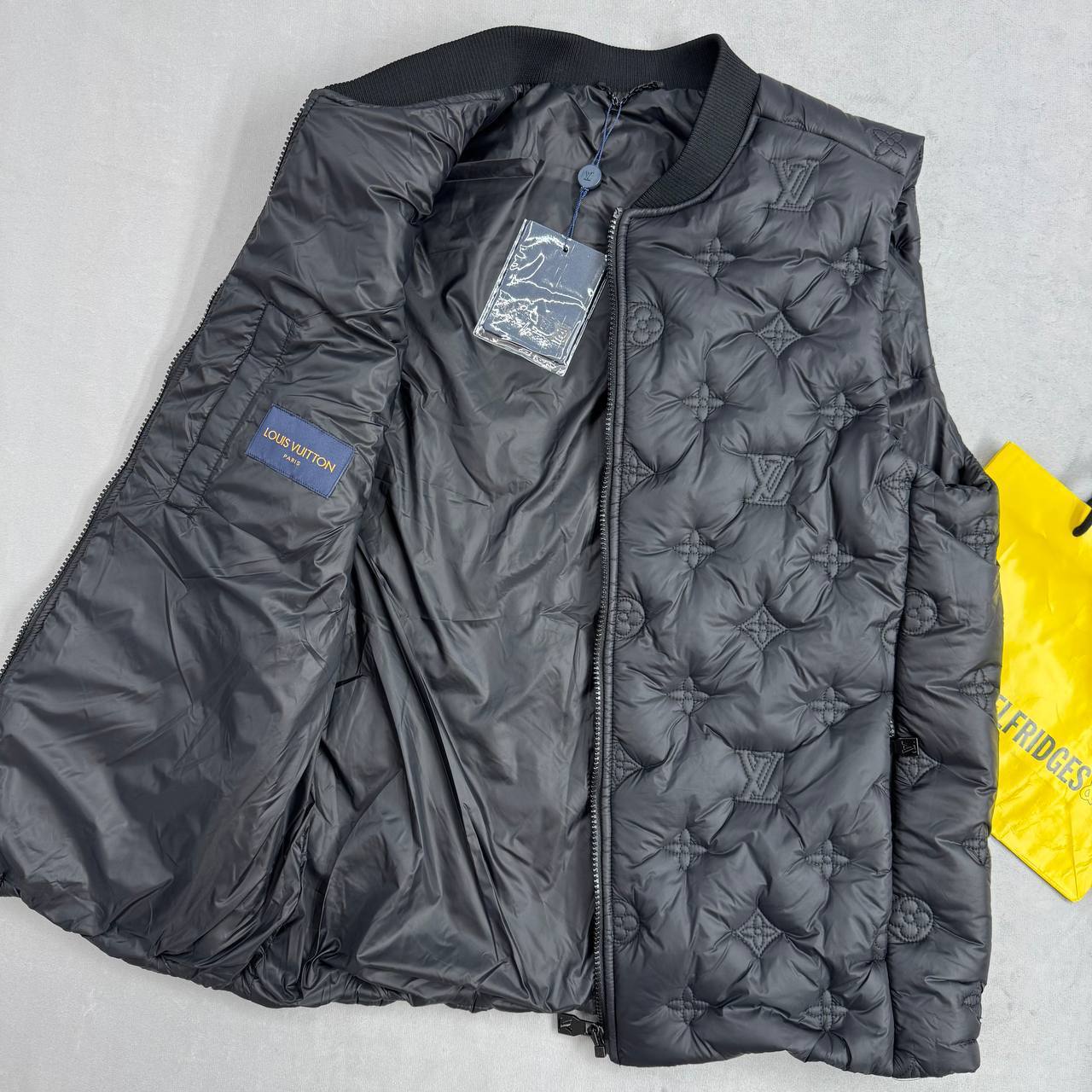 Louis Vuitton Monogram Quilted Nylon Gilet Fit Sporty Wear Mens in 2 Colors UK Replica AAA Quality
