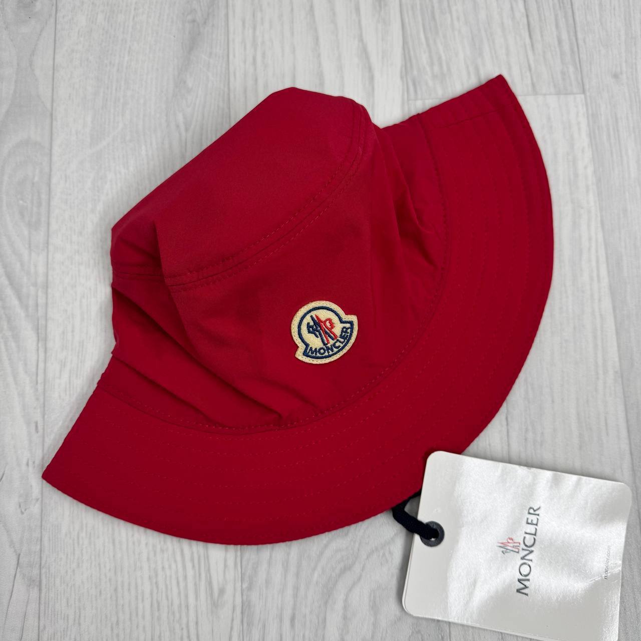 Moncler Logo Applique Nylon Bucket Hat Mens in Multiple Colors UK Replica AAA Quality