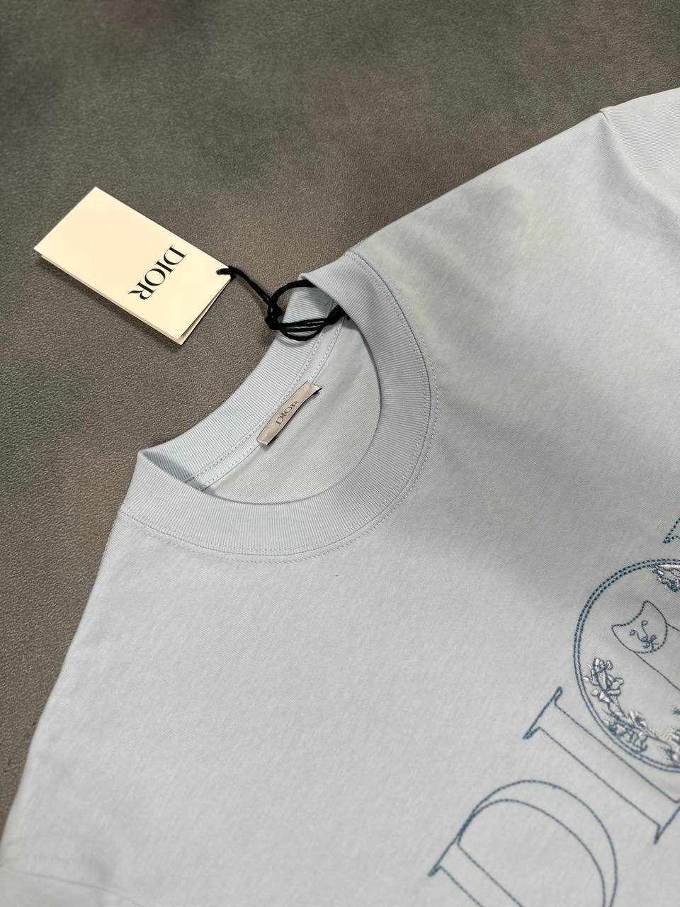 Christian Dior And Hylton Nel T-Shirts Mens Short Sleeve UK Replica AAA Quality