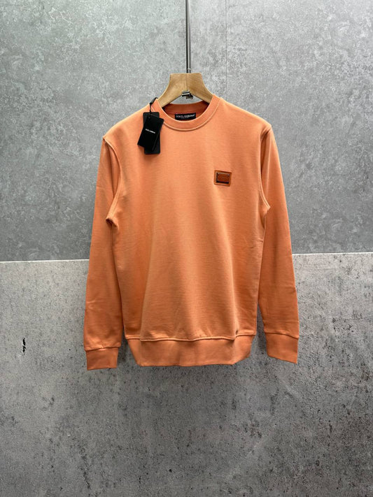 Dolce & Gabbana Long Sleeve Crewneck Branded Tag Mens Jumpers in Multiple Colors Best Sale UK Reps AAA Quality