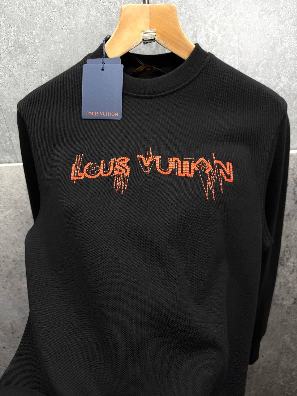 Louis Vuitton Long Sleeve Crewneck Graphic Logo Print Mens Jumpers in Multiple Colors Best Sale UK Reps AAA Quality