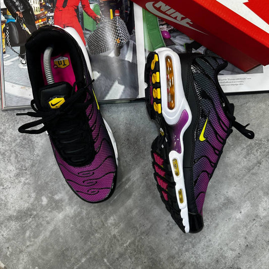 Nike TN Air Max Plus Black Laser Orange White Hyper Violet Mens Trainers Best Sale AAA Quality Sale UK