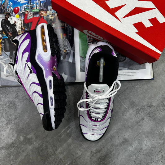 Nike TN Air Max Plus Black Purple White Lilac Bloom Viotech Pink Mens Trainers Best Sale AAA Quality Sale UK