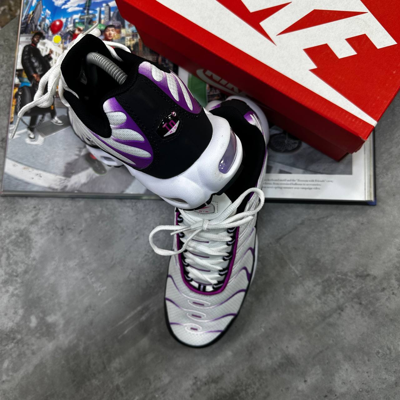 Nike TN Air Max Plus Black Purple White Lilac Bloom Viotech Pink Mens Trainers Best Sale AAA Quality Sale UK