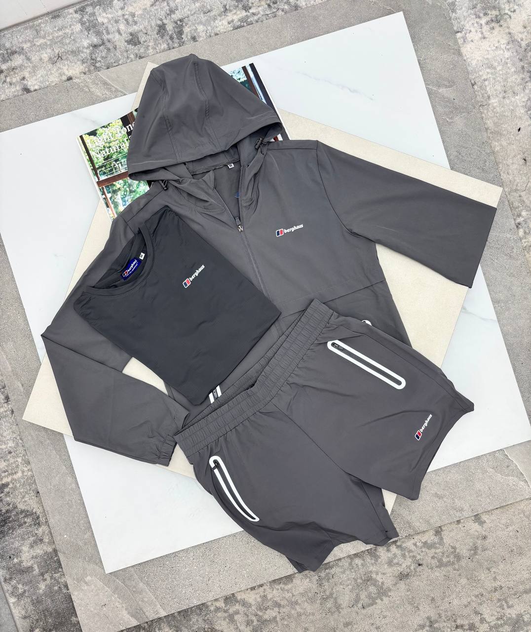 Berghaus Men's Luxury 3 Piece Tracksuit Set AAA Quality Reps UK