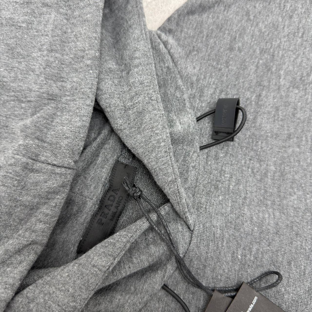 Prada Recycled Double Jersey Logo Hoodie Mens in Multiple Colors Best Sale UK Replica AAA Quality