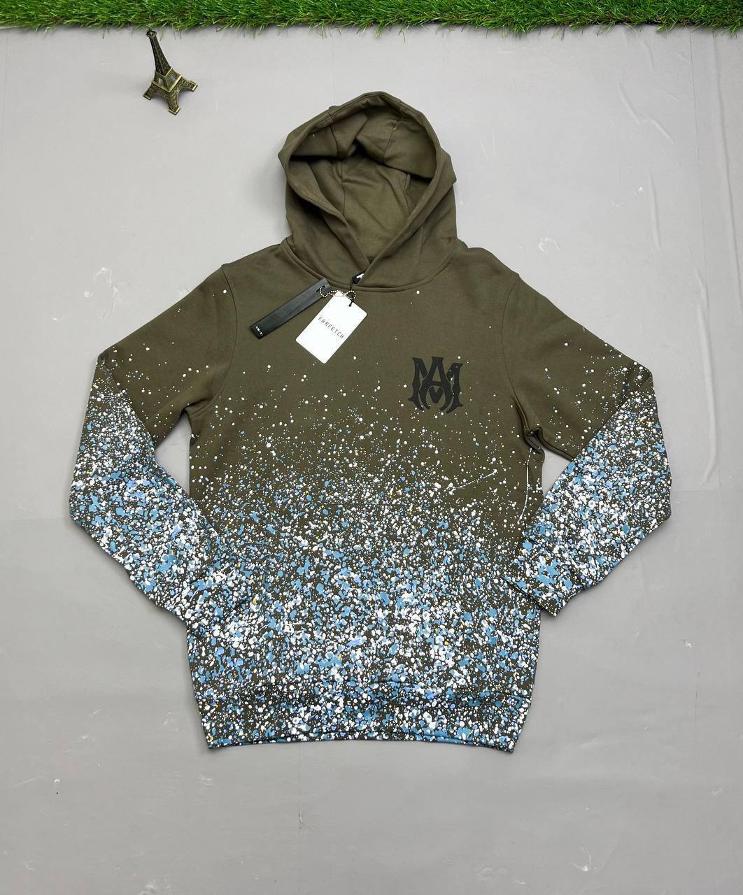 Amiri Crystal Painter Hoodie Mens in Multiple Colors Best Sale UK Replica AAA Quality
