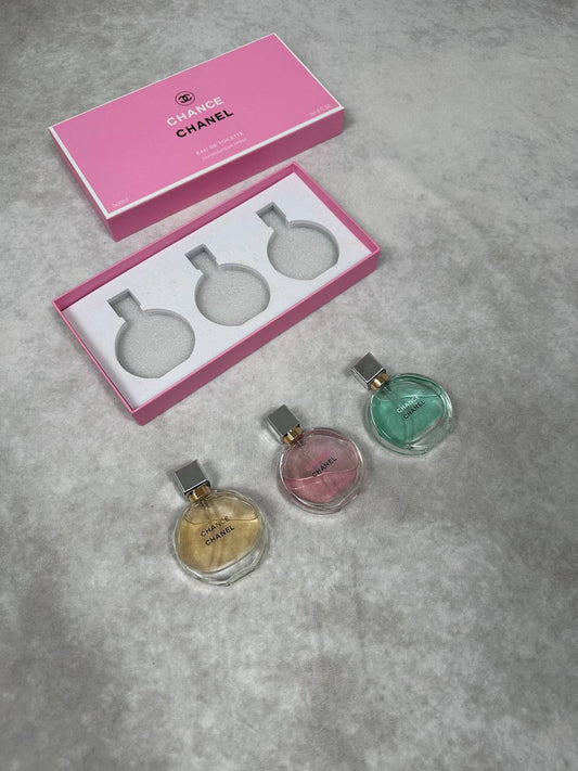 Chanel Fragrance Gifts Kit 3 PCS Giftset Womens Best Sale UK Reps AAA Quality
