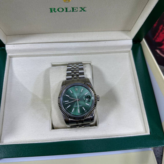 Rolex Datejust Custom "Green" Dial Mens Watch UK Reps AAA Quality