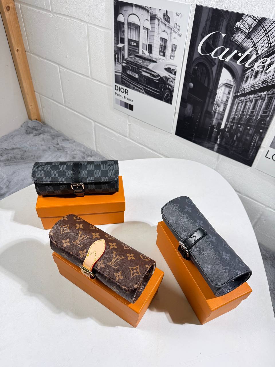 Louis Vuitton LV Watch Holder in Multiple Colors Best Sale UK Reps AAA Quality