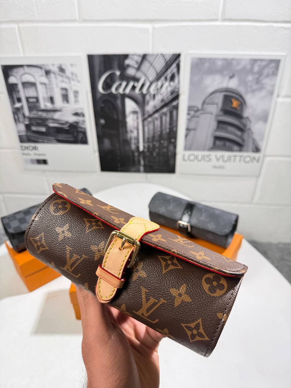 Louis Vuitton LV Watch Holder in Multiple Colors Best Sale UK Reps AAA Quality