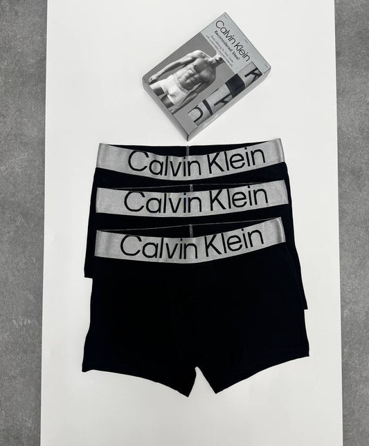Calvin Klein Boxer Shorts 3 Pcs Set in Black Color Mens Best Sale UK Reps AAA Quality