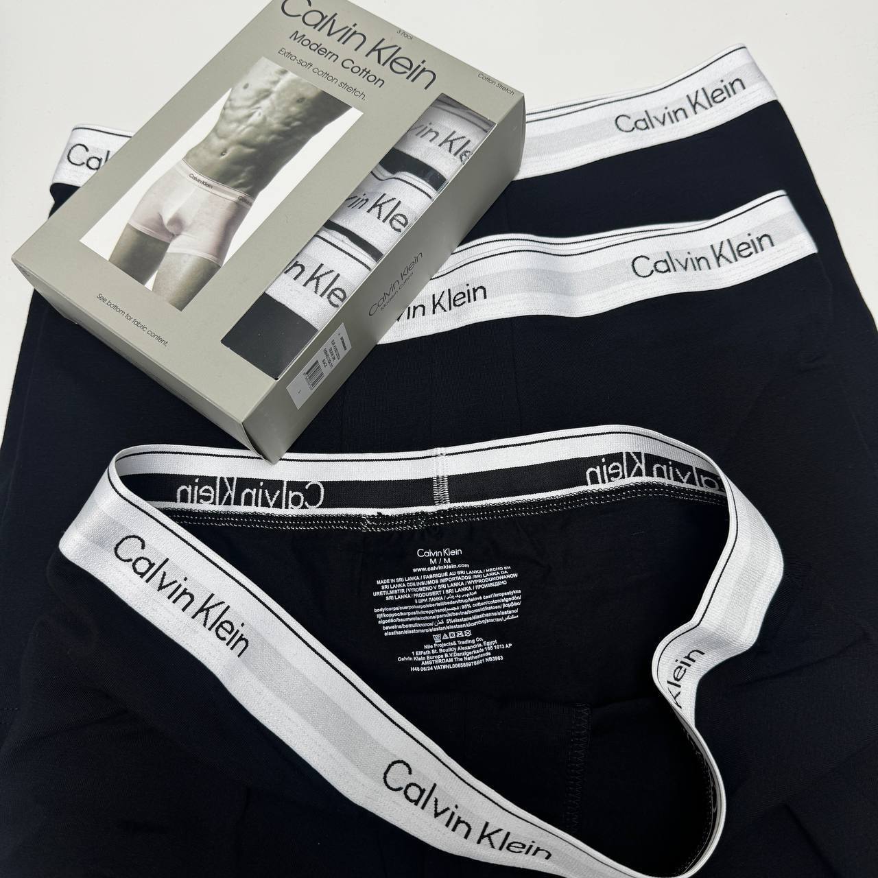 Calvin Klein Boxer Shorts 3 Pcs Set in Black Color Mens Best Sale UK Reps AAA Quality