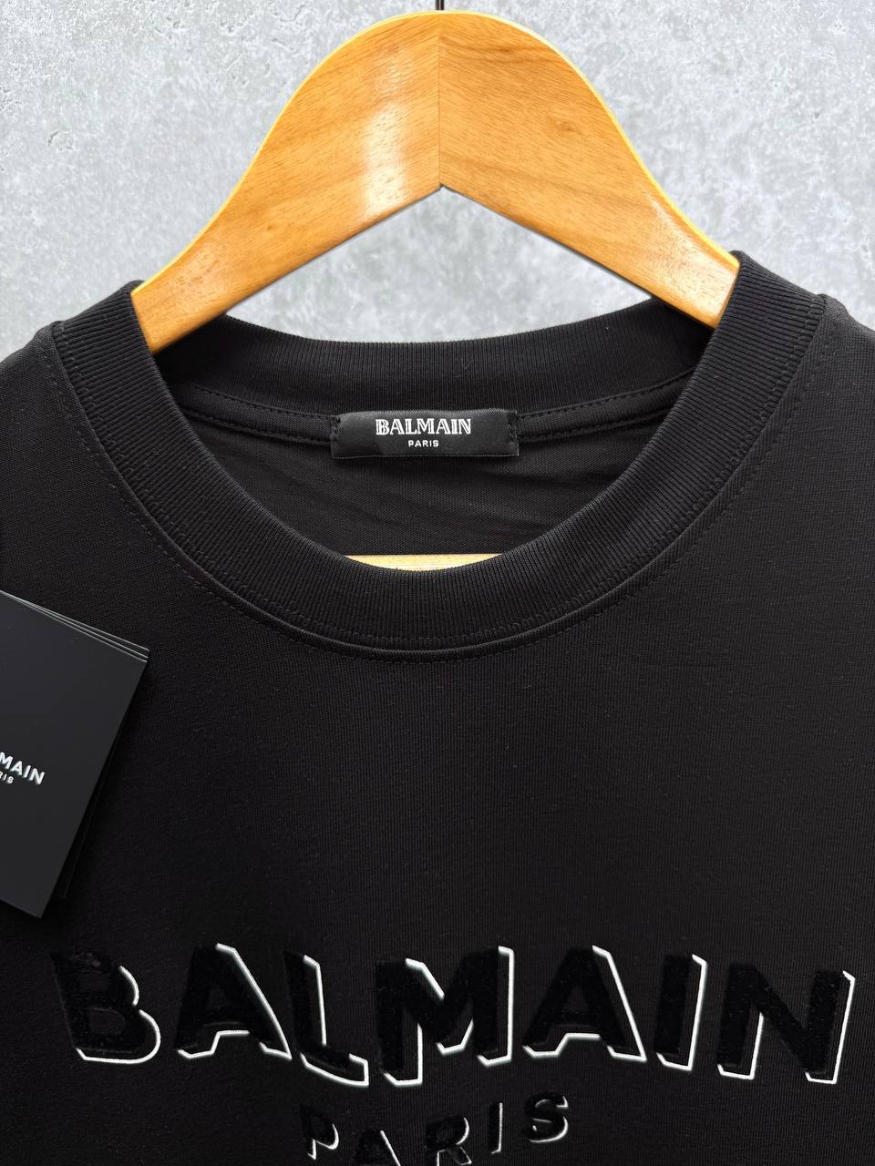 Balmain Logo Printed Crewneck T-Shirts in Multiple Colors Mens Best Sale UK Reps AAA Quality