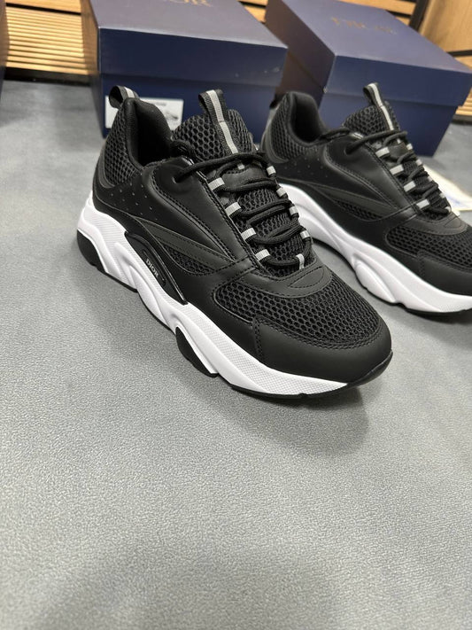 Dior B22 Homme Sport Shoes New Arrivals Black Mens Sneakers UK Reps AAA Quality
