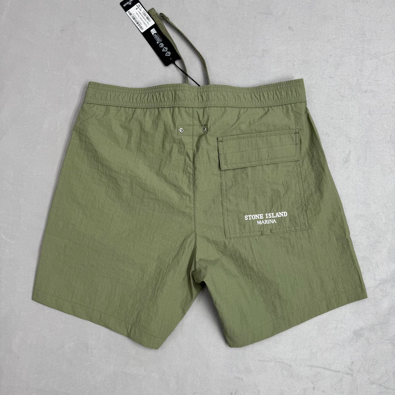 Stone Island Relaxed Fit Mens Shorts Beachwear Logo Best Sale UK Reps