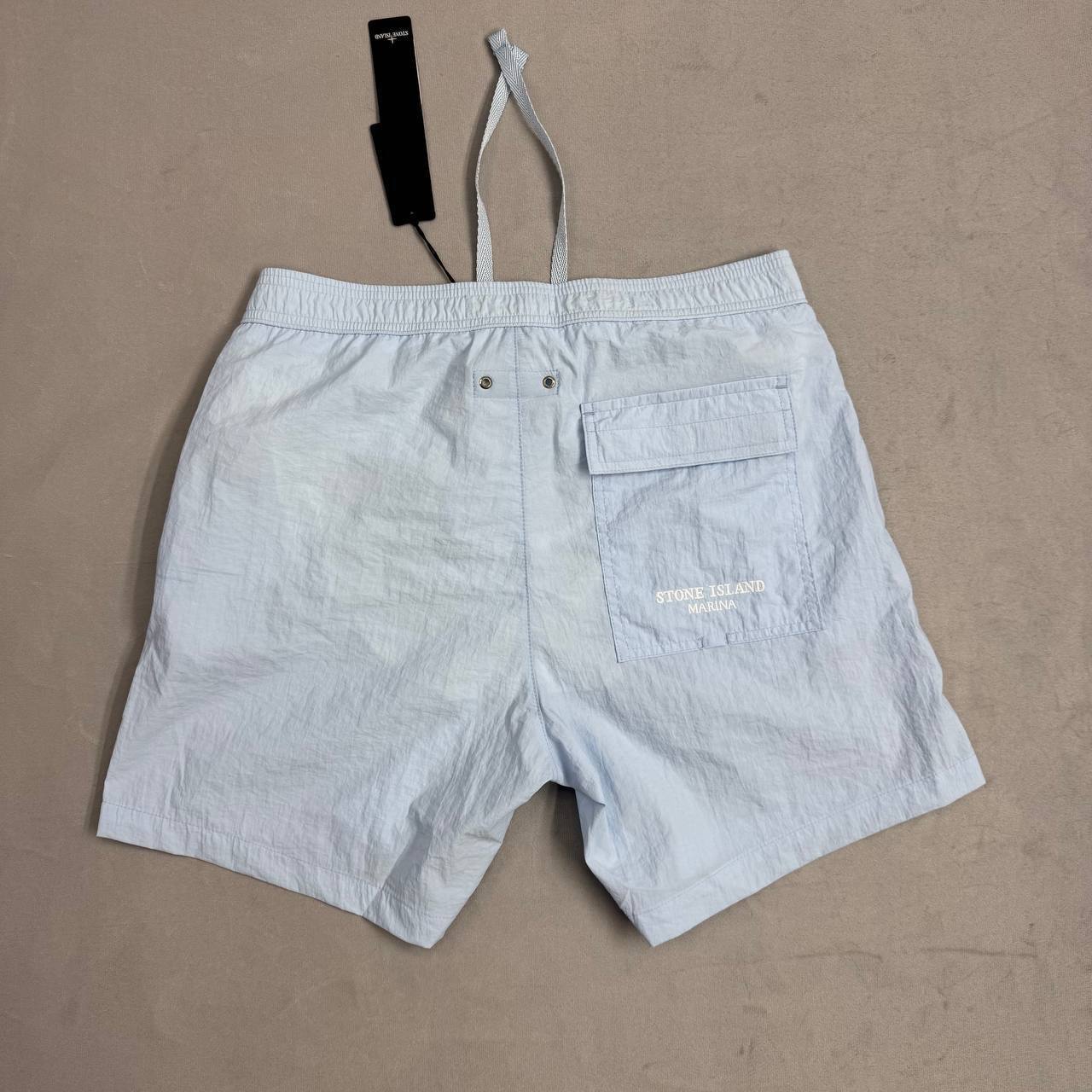 Stone Island Relaxed Fit Mens Shorts Beachwear Logo Best Sale UK Reps