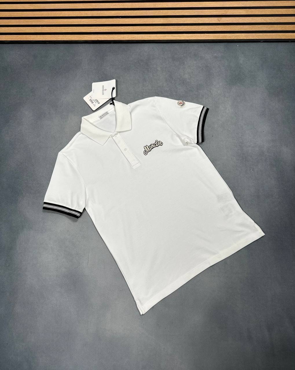 Moncler Embroidered Logo Polo Shirts & Shorts Sets Short Sleeves in Multiple Colors UK Reps AAA Quality