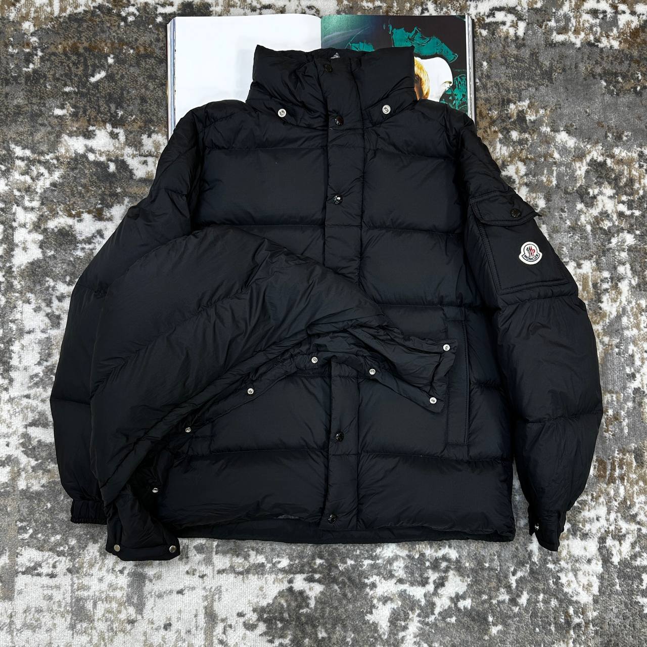 Moncler Vezere Quilted Down Jacket Mens in 2 Colors Best Sale UK Reps AAA Quality