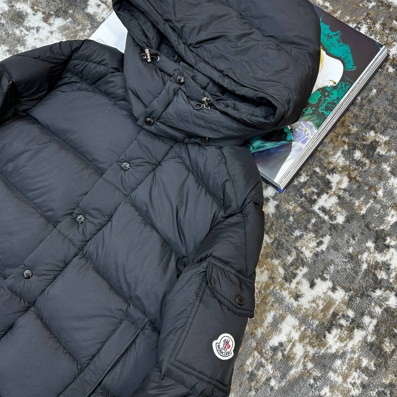 Moncler Vezere Quilted Down Jacket Mens in 2 Colors Best Sale UK Reps AAA Quality