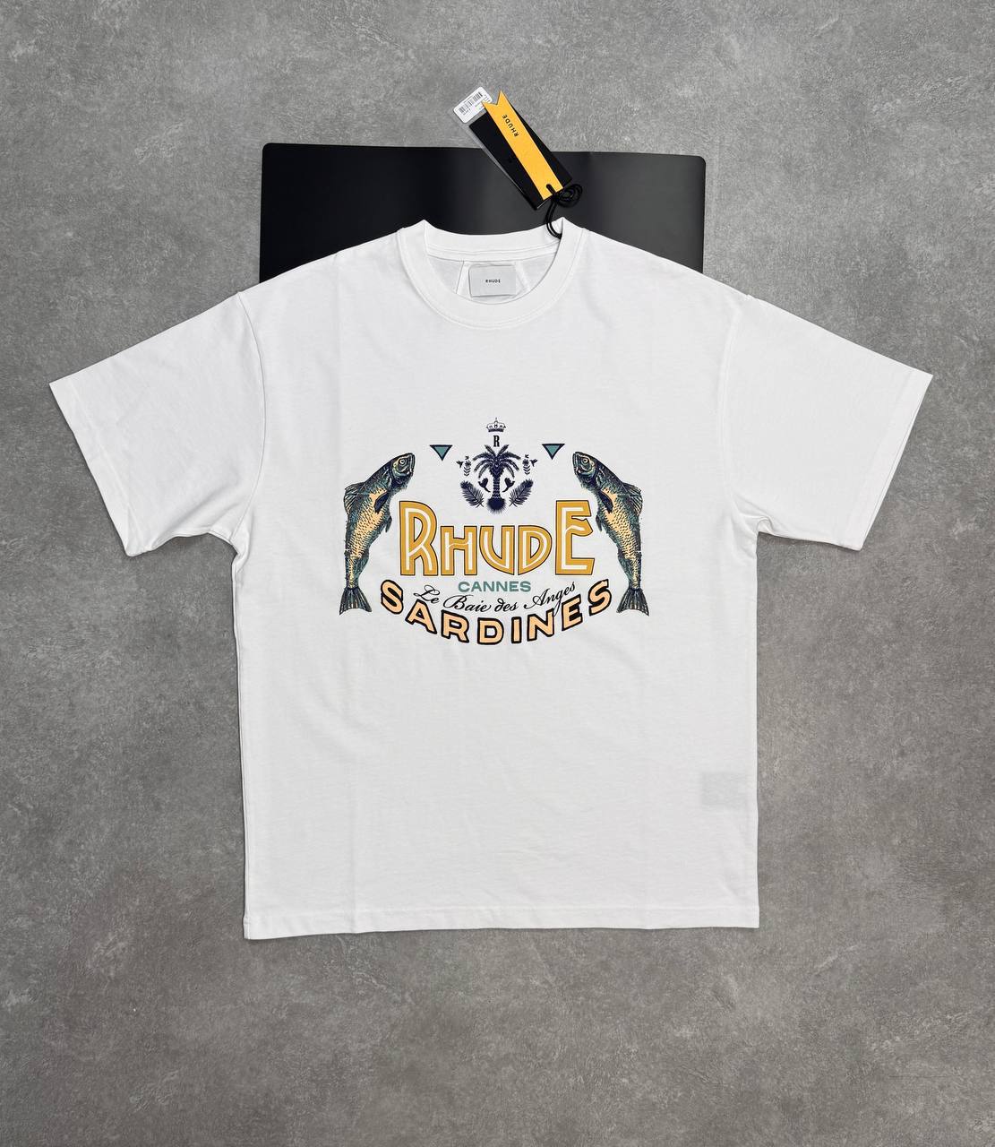 Rhude Sardine T-Shirts Mens in 2 Colors UK Reps AAA Quality