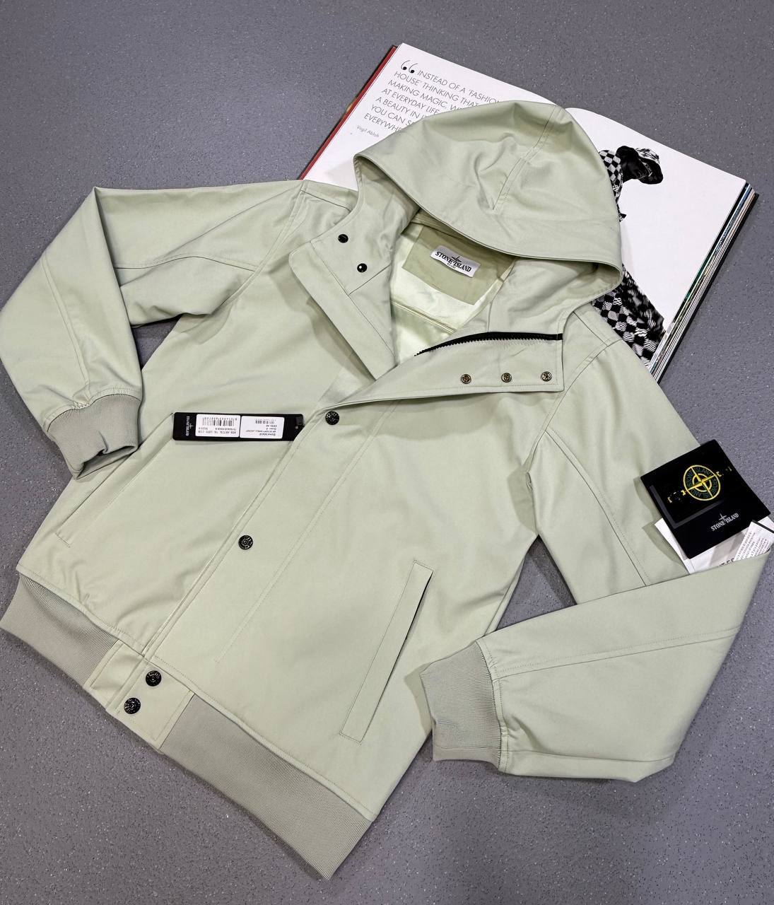 Stone Island Soft Shell R Jacket Mens in Multiple Colors Best Sale UK Reps AAA Quality