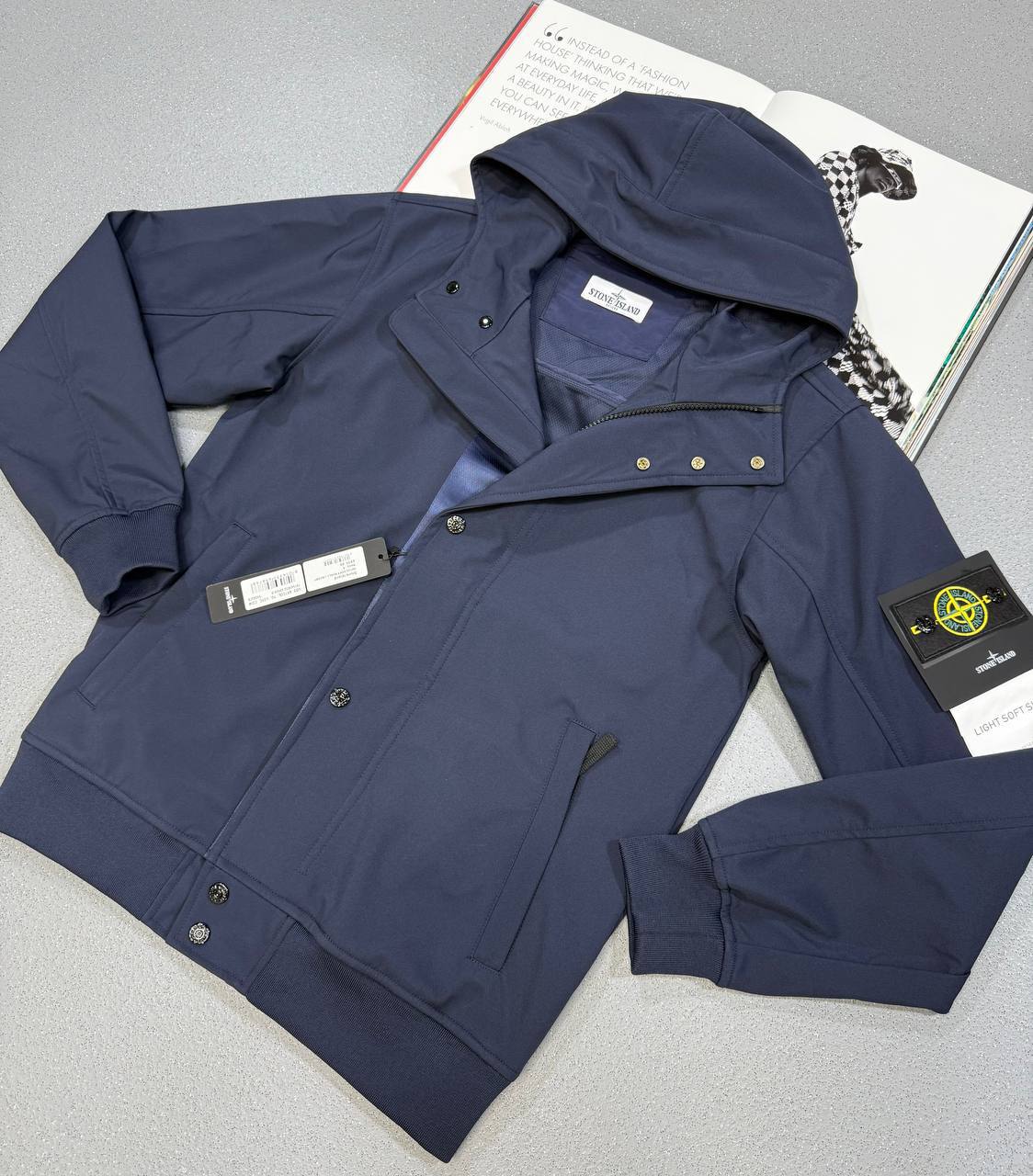 Stone Island Soft Shell R Jacket Mens in Multiple Colors Best Sale UK Reps AAA Quality