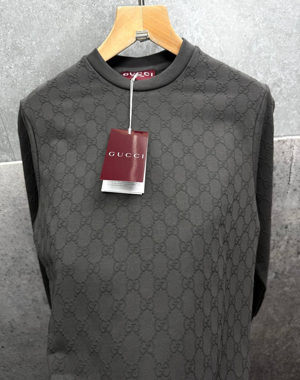 Gucci Premium Quality All-Over Printed Fleece Sweatshirt Mens in Multiple Colors Mens Best Sale UK Reps AAA Quality