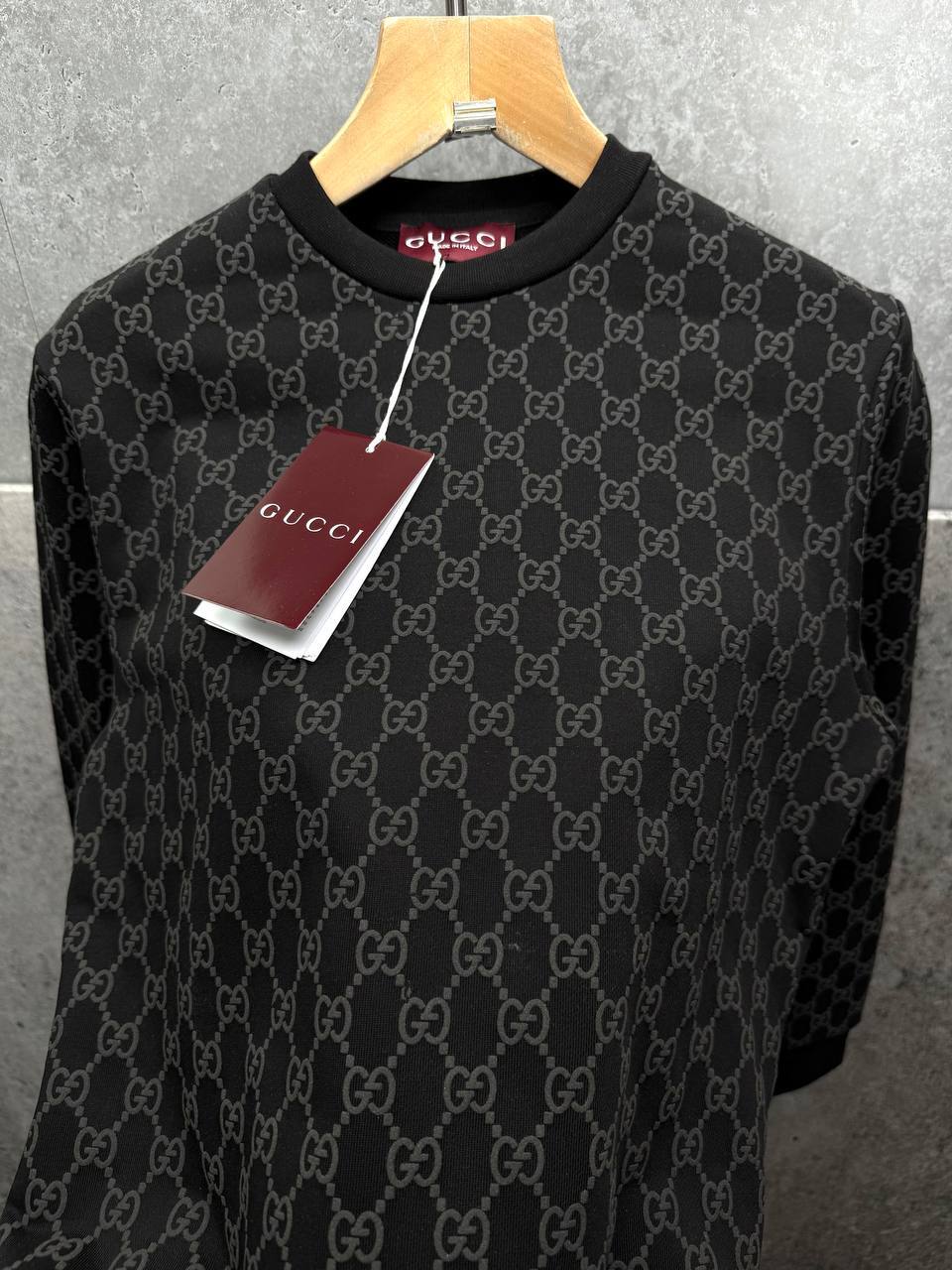 Gucci Premium Quality All-Over Printed Fleece Sweatshirt Mens in Multiple Colors Mens Best Sale UK Reps AAA Quality