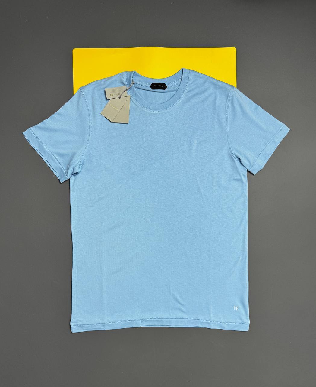 Tom Ford T-Shirts Round Neck Short Sleeves Logo Mens in Multiple Colors AAA Quality Best Sale UK Reps
