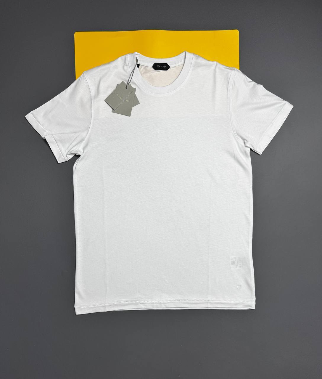 Tom Ford T-Shirts Round Neck Short Sleeves Logo Mens in Multiple Colors AAA Quality Best Sale UK Reps