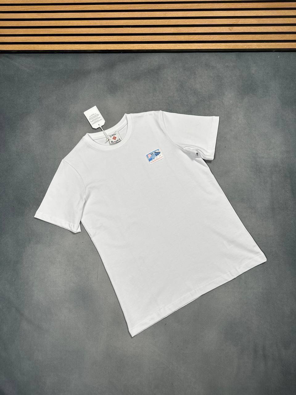 Casablanca CB Blueprint T-Shirts Mens in 2 Color Shorts Sleeves UK Reps AAA Quality