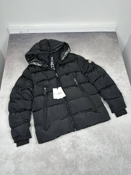 Moncler Montcla Hooded Short Down Jacket in Black Color Mens Best Sale UK Reps AAA Quality