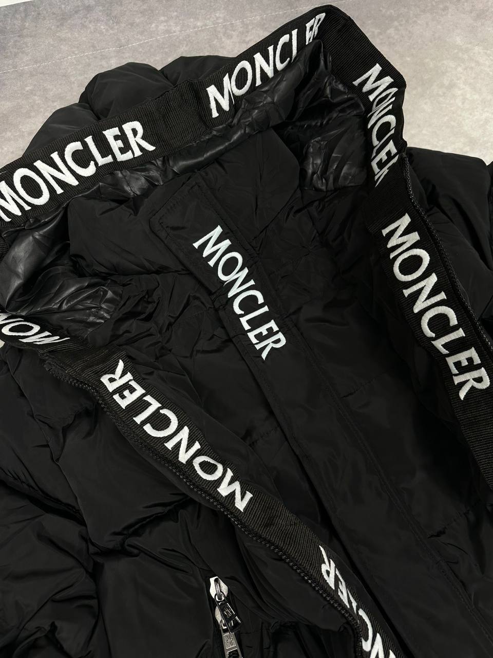 Moncler Montcla Hooded Short Down Jacket in Black Color Mens Best Sale UK Reps AAA Quality