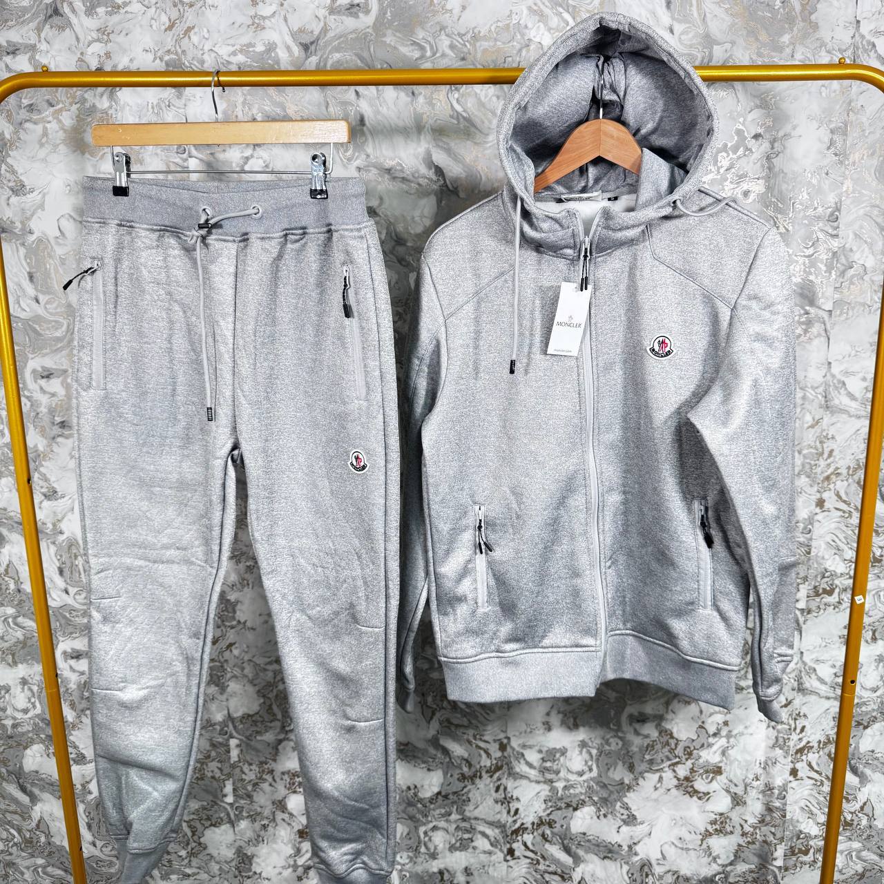 Moncler Logo Zipper Hooded Tracksuit Mens in Multiple Colors Best Sale UK Reps AAA Quality